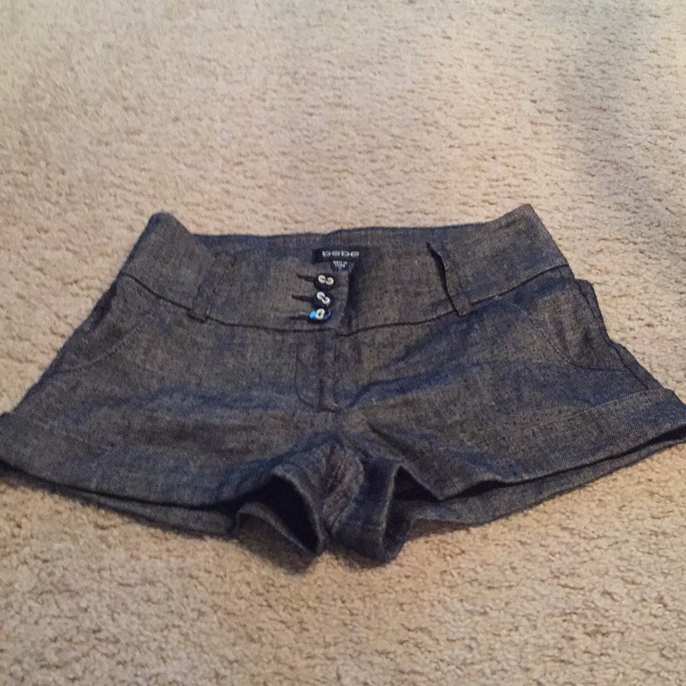 Bebe shorts size 2.